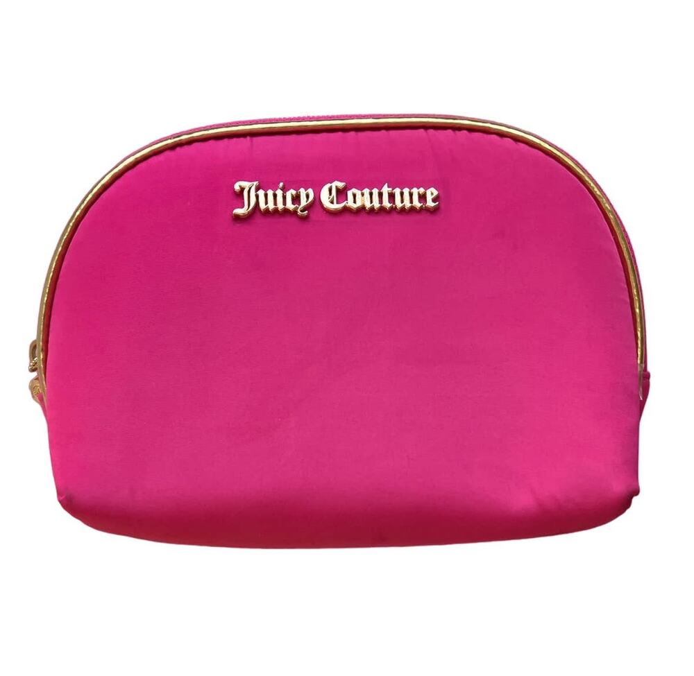 Juicy Couture Pink Makeup Cosmetic Case